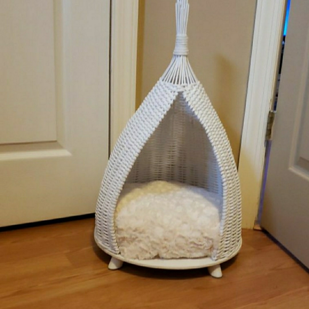 Wicker Cat Wigwam